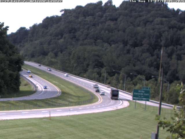 I-79 N/B @ MM 6 Welcome Center Green Co.