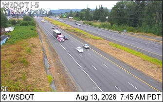 I-5 at MP 16.2: Weigh Station