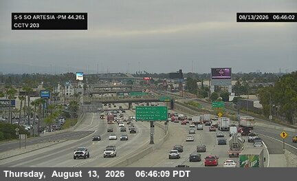 I-5 : (203) South of Artesia Boulevard