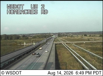 US 2 at MP 0.6: Homeacres Rd