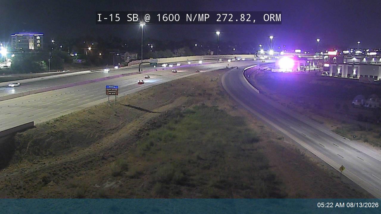 I-15 SB @ 1600 N / SR-241 / MP 272.82, ORM
