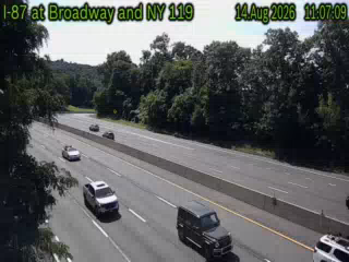 I-287 WB at Broadway Overpass MM 12.87