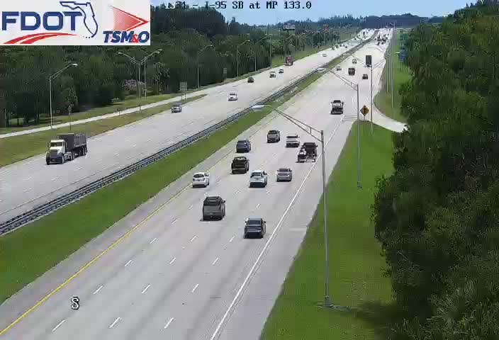 I-95 MP 133.0 Southbound