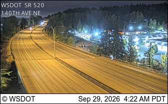 SR 520 at MP 8.6: 140th Ave NE