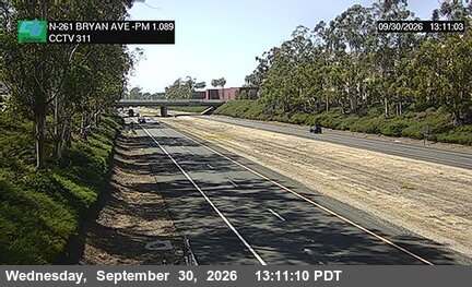 CA-261 - SR-261 : (311) 100 Meters South of Bryan Avenue Overcross - North