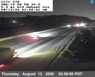 I-10: (278) W/O Wabash Ave