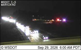 I-5 at MP 111.9: Marvin Rd