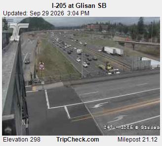 I-205 at Glisan SB
