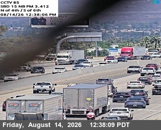 I-15 : (85) N of Fourth Street