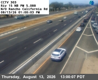 I-15 : (303) N/O Rancho California Road 