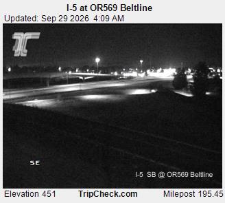 I-5 at OR569 Beltline