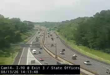 I-90 at Exit 3 (State Office Campus)