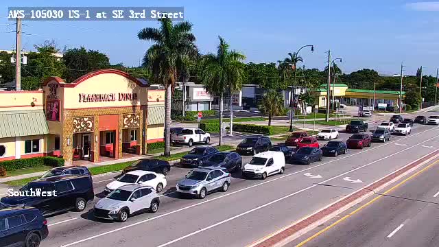 US-1 at SE 3rd Street