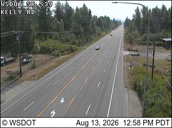 SR 539 at MP 2.4: Kelly Rd
