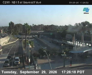 I-15 - (C290) NB 15 : University - North