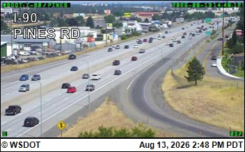 I-90 at MP 290.1: Pines Rd
