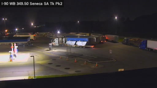I-90 MP 349.50 WB Seneca Service Area Truck Park 2