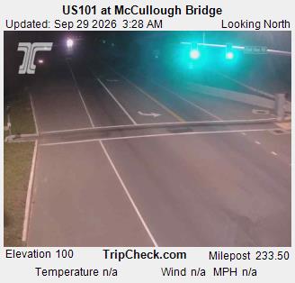 US101 at McCullough Bridge