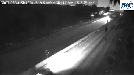 GDOT-0838: SR400/US19 S before SR140 MM 15.6 (Fulton)