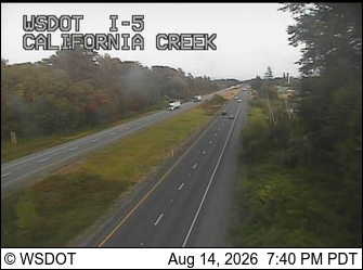 I-5 at MP 266.8: California Creek