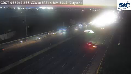 GDOT-0650: I-285 CCW at SR314 MM 60.2 (Clayton)