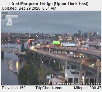 I-5 at Marquam Bridge (Upper Deck East)
