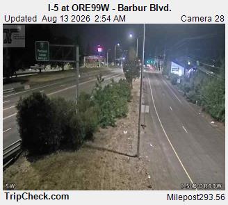 I-5 at ORE 99W-Barbur Blvd.