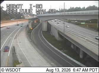 I-90 at MP 9.2: Bellevue Way SE