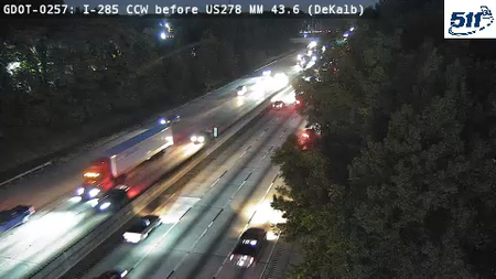 GDOT-0257: I-285 CCW before US278 MM 43.6 (DeKalb)