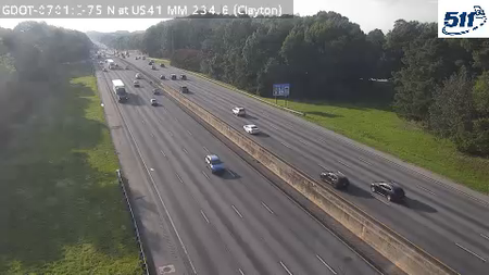 GDOT-0701: I-75 N at US41 MM 234.6 (Clayton)