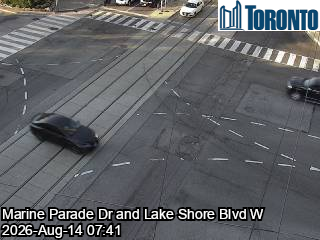 Lake Shore Boulevard near Park Lawn Road