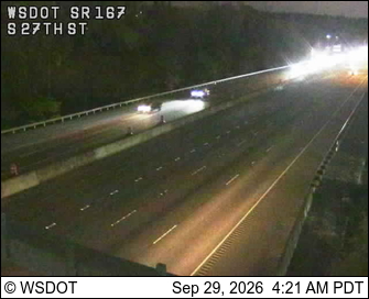 SR 167 at MP 25.3: S 27th St