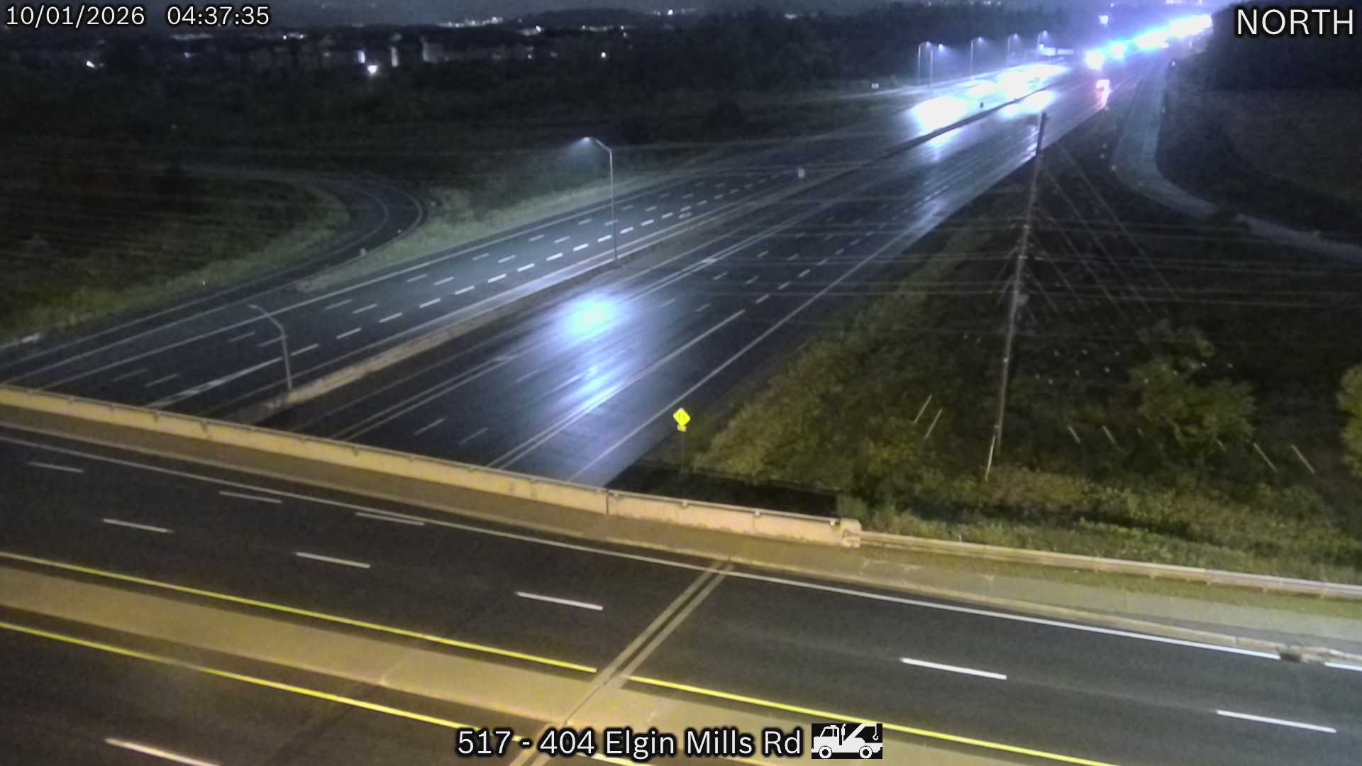 Highway 404 at Elgin Mills Road