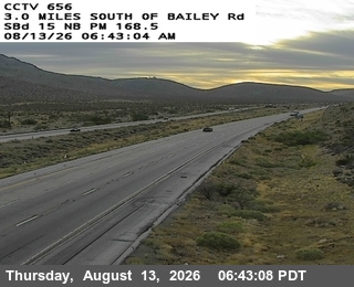 I-15 : (656) Clark Mtn Dtch
