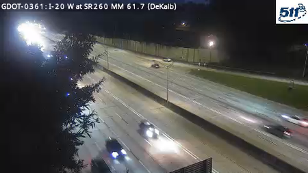 GDOT-0361: I-20 W at SR260 MM 61.7 (DeKalb)