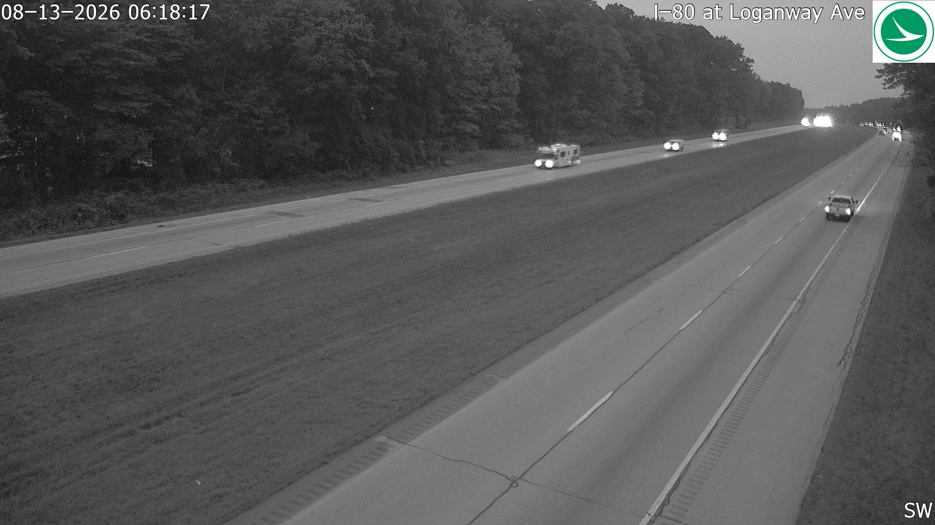 I-80 at Loganway Ave