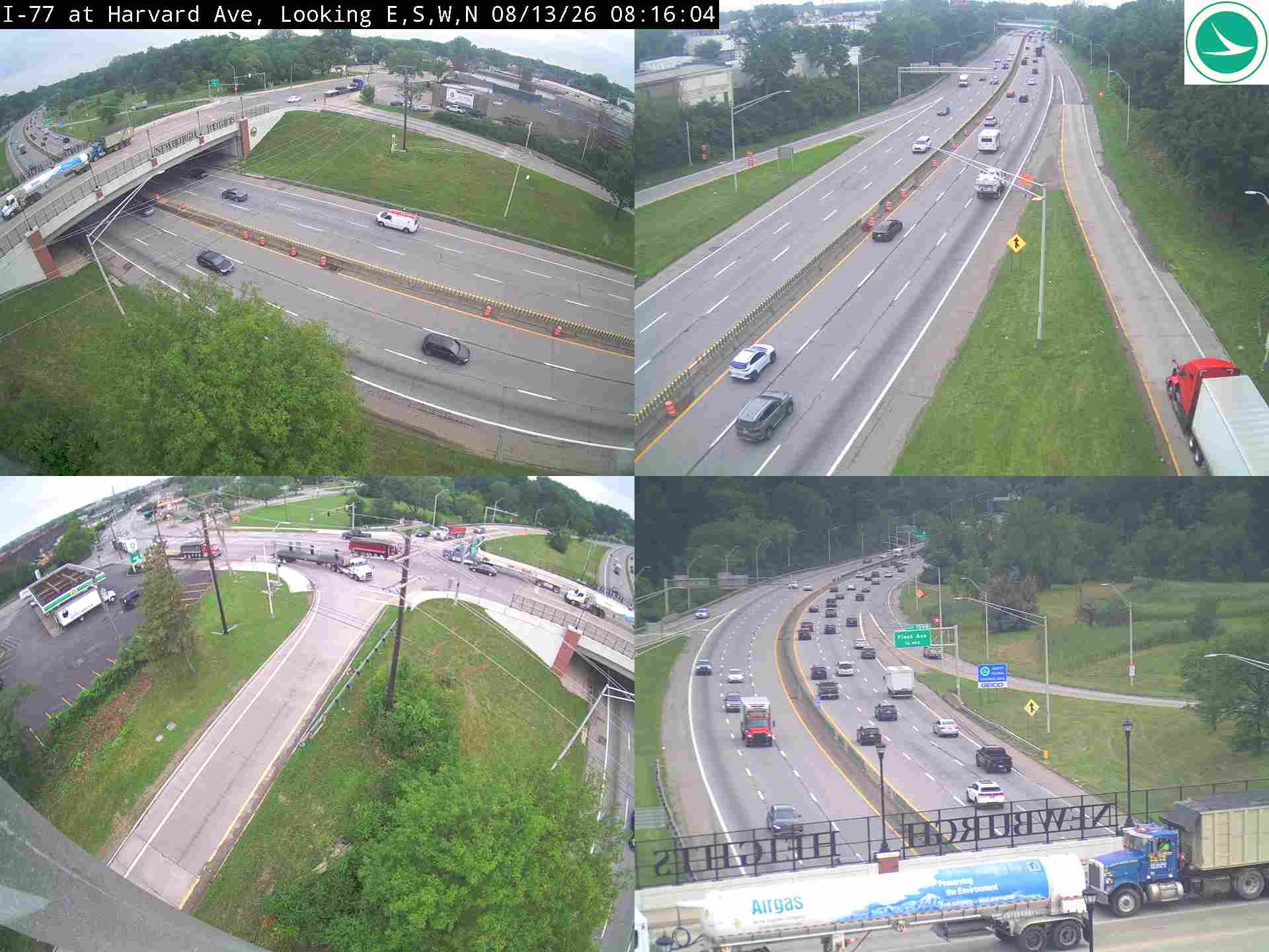 I-77 at Harvard Ave