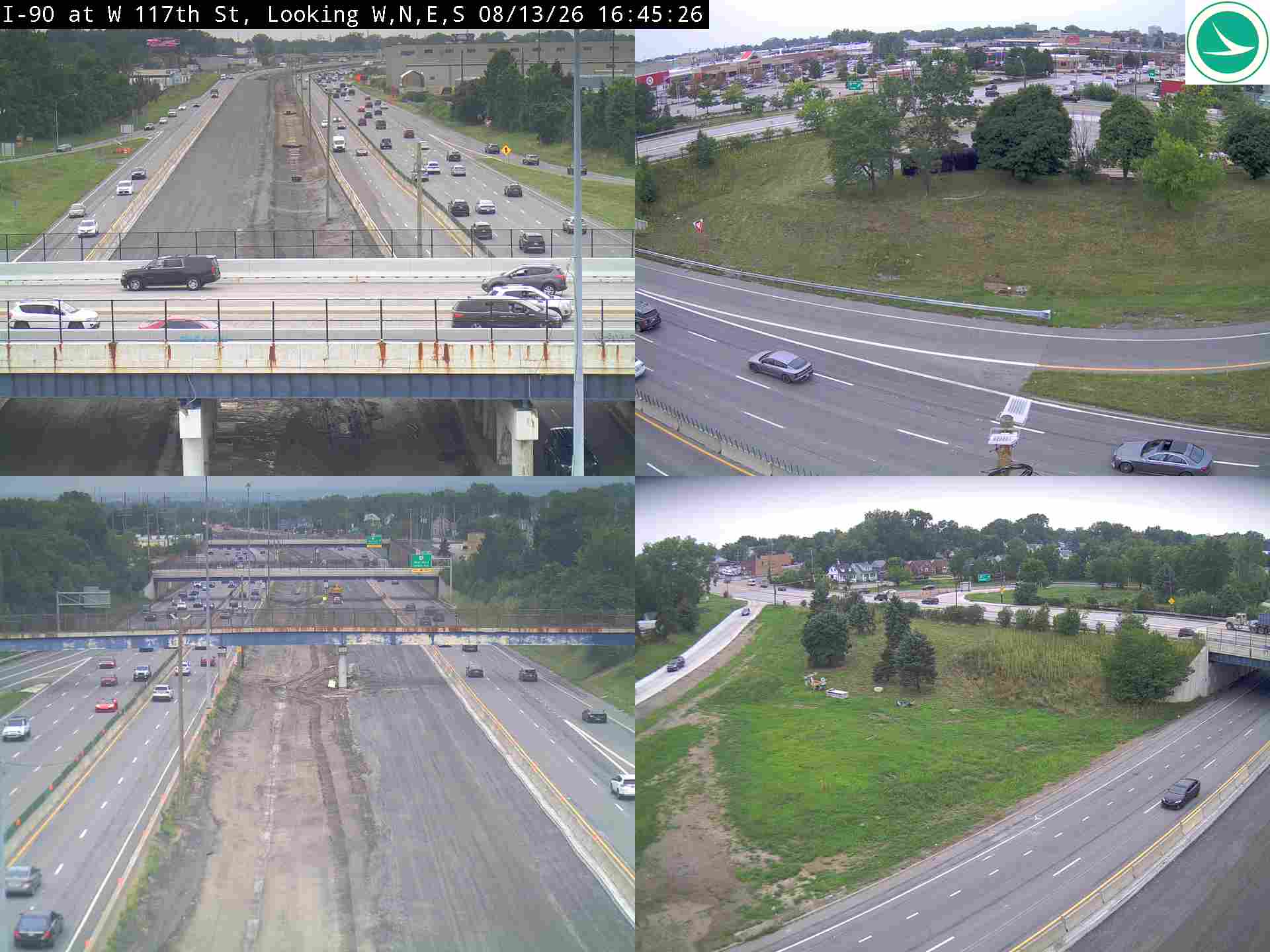 I-90 at W 117th St