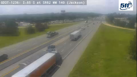 GDOT-1236: I-85 S at SR82 MM 140.3 (Jackson)