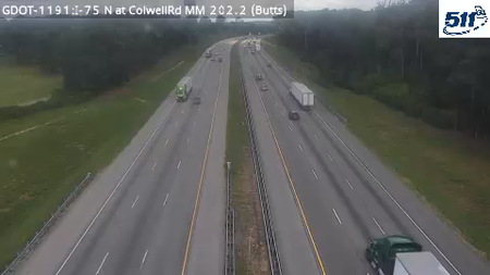 GDOT-1191: I-75 N at ColwellRd MM 202.5 (Butts)
