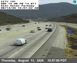 I-15 : (101) Glen Helen Parkway