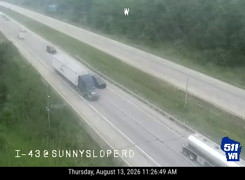 I-43  - I-43 at Sunnyslope Rd