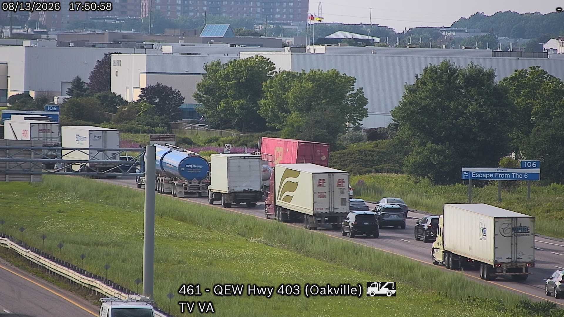 QEW near Highway 403 (Oakville)
