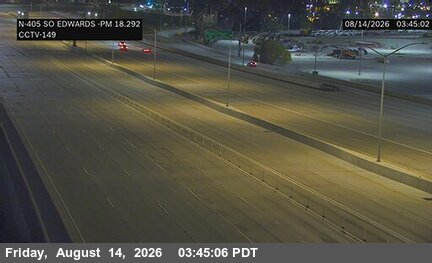 I-405 : (149) South of Edwards