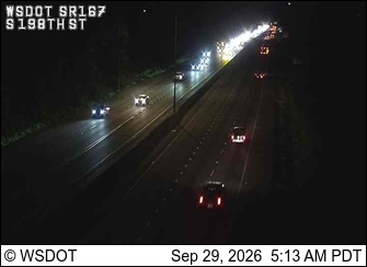 SR 167 at MP 23.3: S 198th St