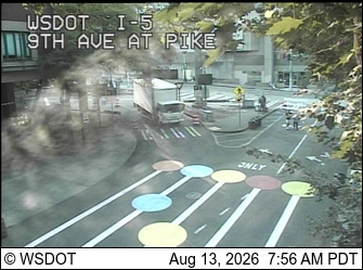 I-5 at MP 165.9: 9th Ave at Pike