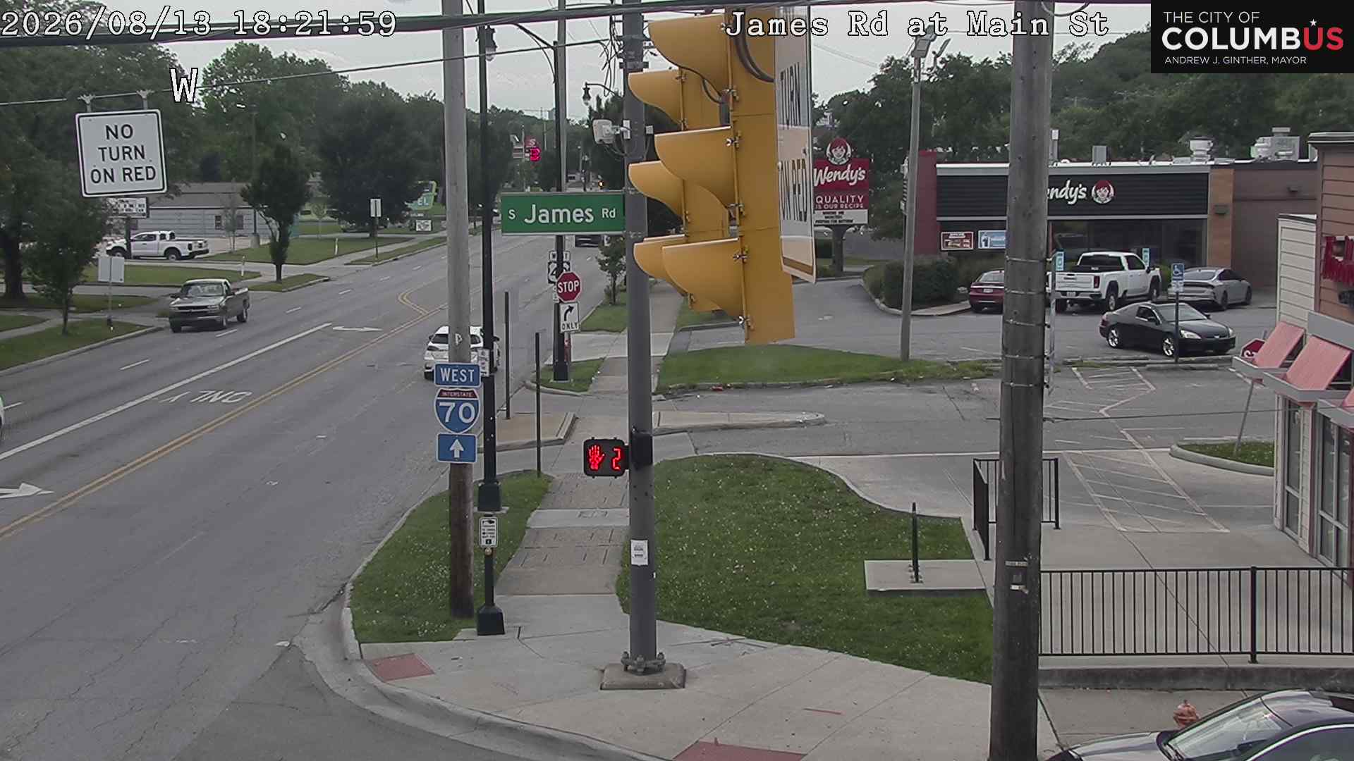 (City of Columbus) James Rd at Main St