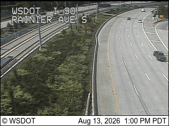 I-90 at MP 3.2: Rainier Ave S