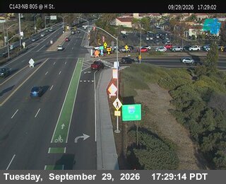 I-805 - (C143) I-805 : H Street - North