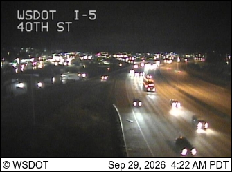 I-5 at MP 192.7: 40th St